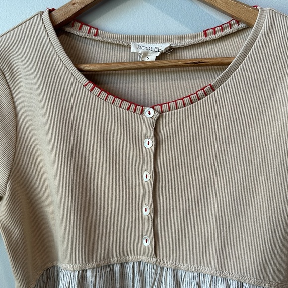 Women’s Roolee babydoll tunic length top or mini dress S - Picture 2 of 7